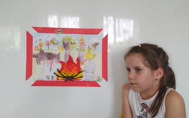 Galeria aktualności Plakat Ostrożnie z ogniem  3