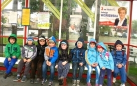 Galeria aktualności WYJAZD DZIECI 5-6-LETNICH DO SZKOŁY PODSTAWOWEJ W MSTOWIE  5