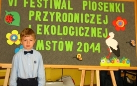 Galeria aktualności VI Festiwal Piosenki Przyrodniczej i Ekologicznej w Szkole Podstawowej w Mstowie. 1