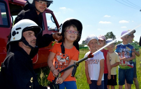 Spotkanie ze strażakami OSP w Siedlcu