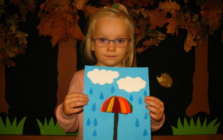 Jesienny parasol